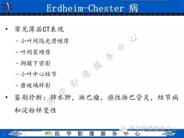 【PPT】胸部组织细胞病变的影像学表现