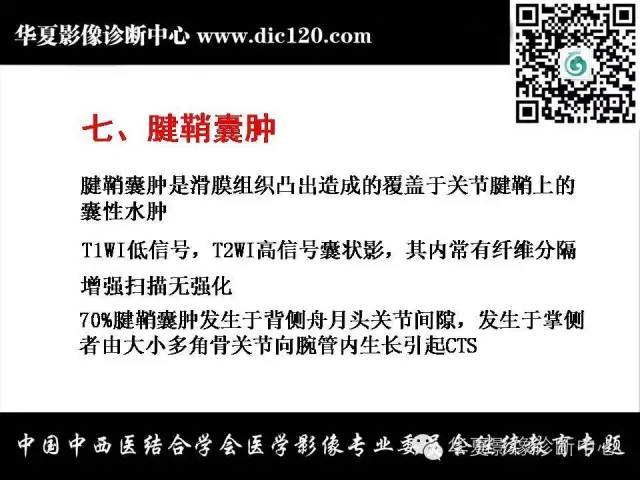 【PPT】腕关节解剖常见病影像诊断