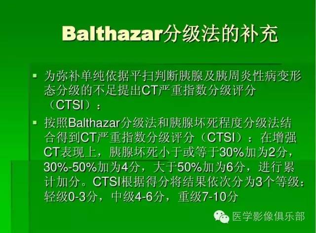 【PPT】急性胰腺炎CT评价