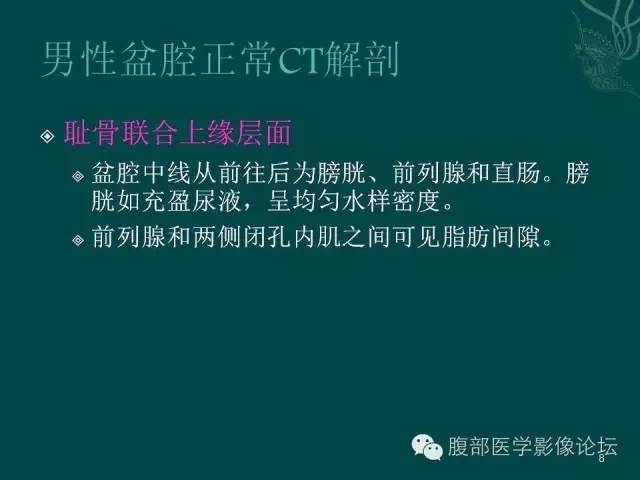 【PPT】盆腔病变的CT诊断