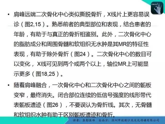 【PPT】儿童肩关节正常骨骼发育和影像诊断陷阱