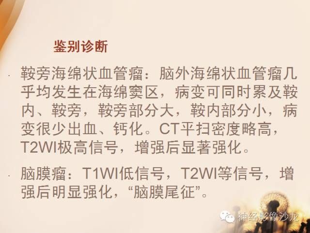 【病例】鞍旁脊索瘤1例CT及MR影像表现