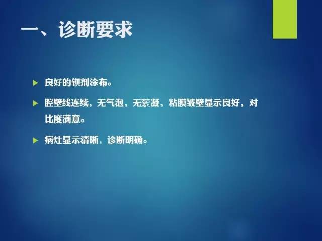 【PPT】上消化道钡剂造影摄片标准