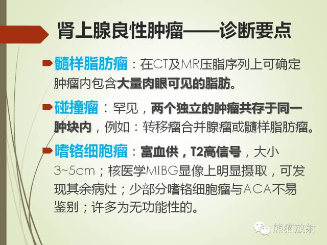 【PPT】成人肾上腺肿瘤及肿瘤样病变影像与病理相关性