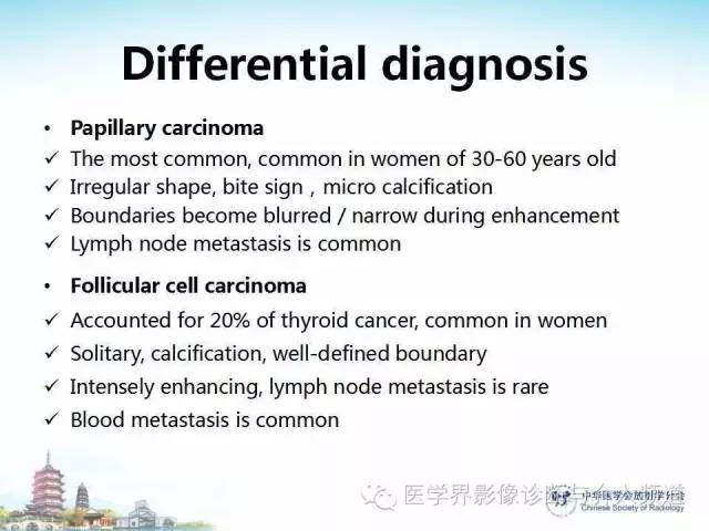 【病例】甲状腺未分化肉瘤1例CT影像表现