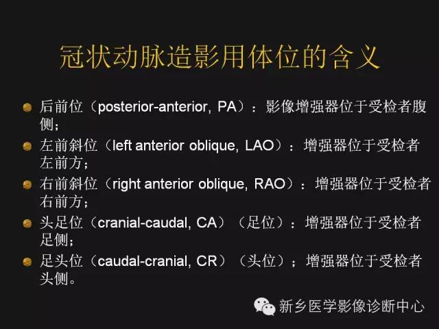 【PPT】冠状动脉造影解剖