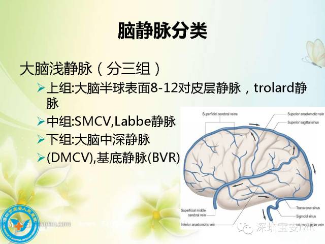 【PPT】颅内静脉系统影像CT,MRI及DSA解剖