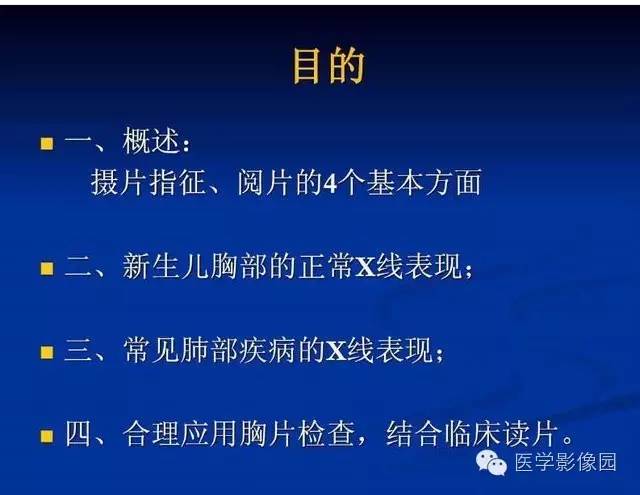 【PPT】新生儿肺部疾病影像学进展