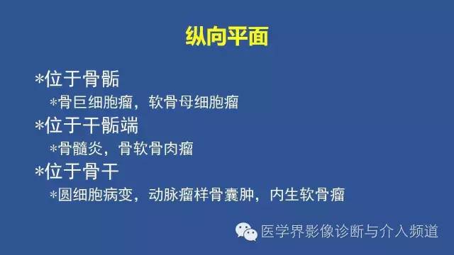 【PPT】识骨寻踪系列二——从病变的位置找到诊断线索