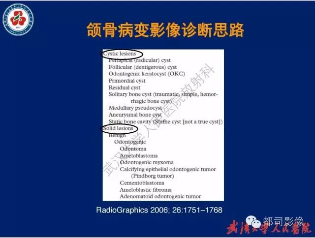 【PPT】颌骨囊肿和肿瘤CT&MRI