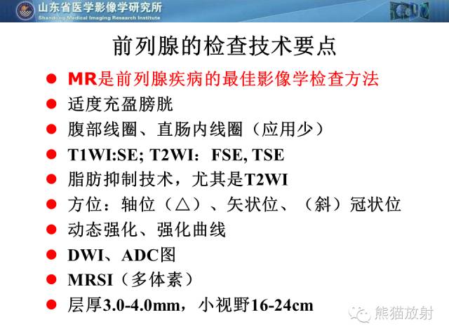 【PPT】盆腔影像检查技术及诊断的培训要点