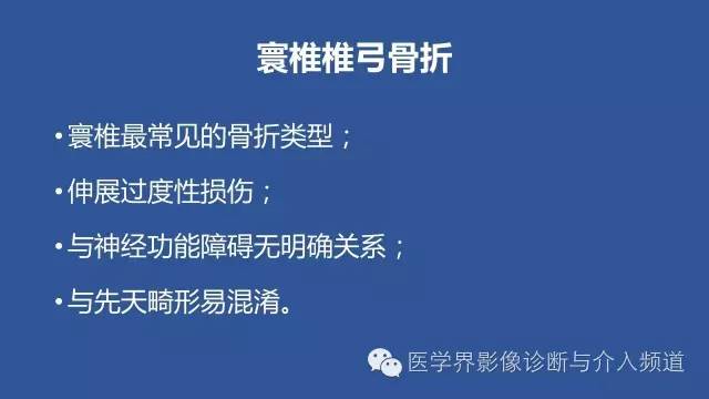 【PPT】颈椎骨折和脱位那些事