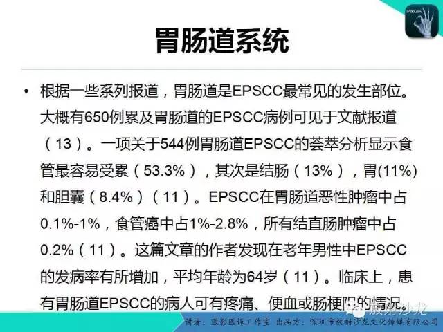 【PPT】肺外小细胞癌 影像学特点及影像-病理对照