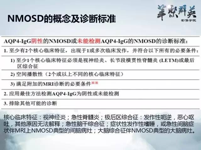 【病例】视神经脊髓炎1例MR影像表现