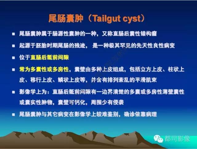 【PPT】胃肠道囊性病变的影像学诊断