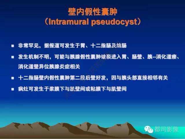【PPT】胃肠道囊性病变的影像学诊断