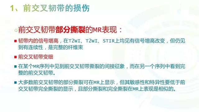 【PPT】6种膝关节周围韧带损伤，如何用MR诊断？