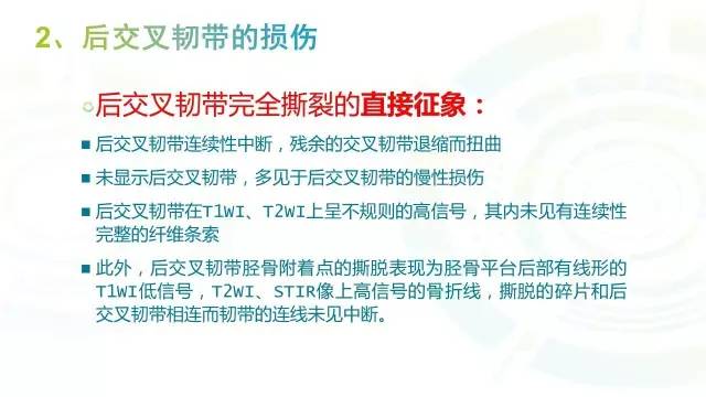 【PPT】6种膝关节周围韧带损伤，如何用MR诊断？