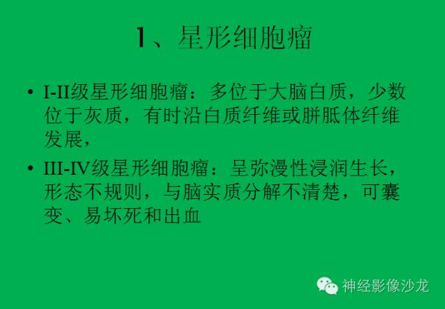 【病例】脑胶质瘤两例MR影像表现