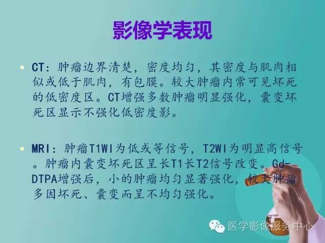 【病例】小腿神经鞘瘤1例CT及MR影像表现