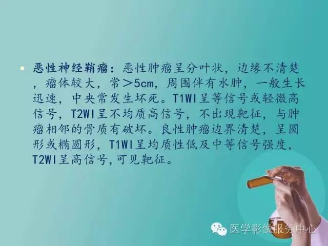 【病例】小腿神经鞘瘤1例CT及MR影像表现