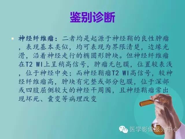 【病例】小腿神经鞘瘤1例CT及MR影像表现