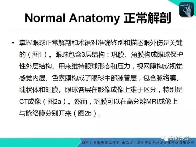 【PPT】眼球外伤-放射科医生能提供什么？
