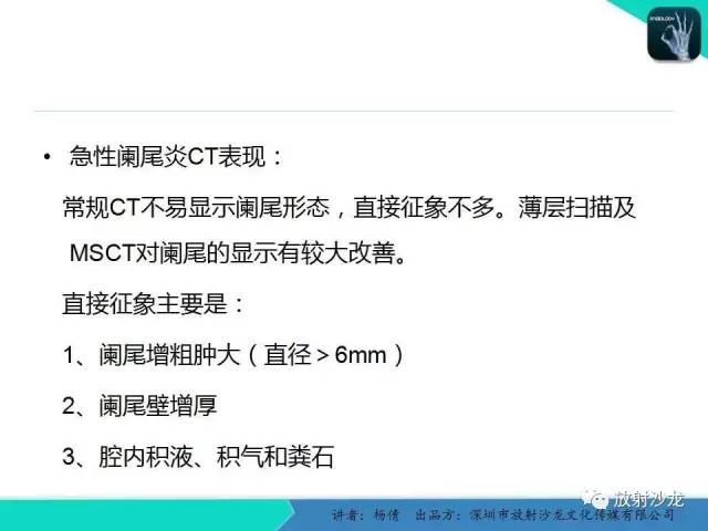 【PPT】阑尾周围脓肿