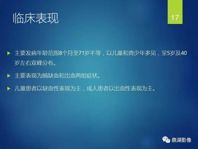 【病例】烟雾病1例CT影像表现