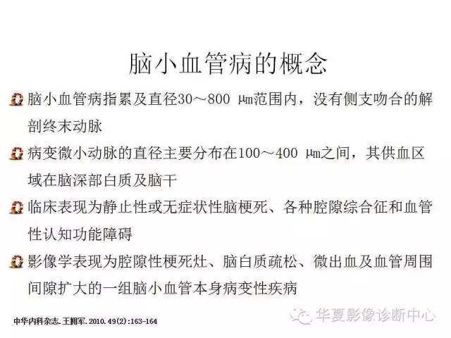 【PPT】脑小血管病