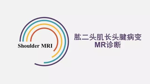 肱二头肌长头腱病变的MR诊断