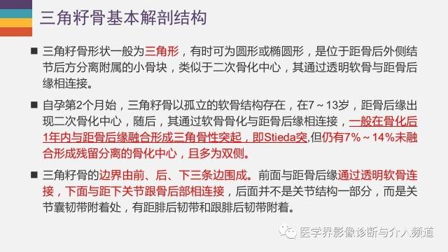 【PPT】三角籽骨综合征