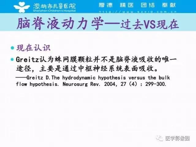 【PPT】儿童脑积水的MRI检查规范及新进展