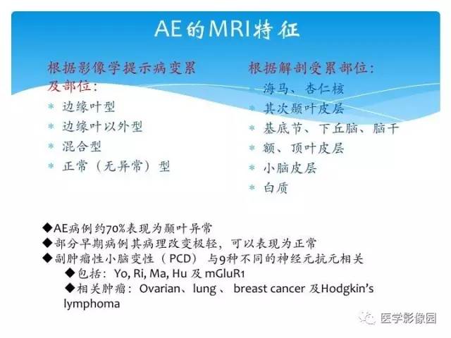 【PPT】儿童免疫性脑炎的临床及MR征象