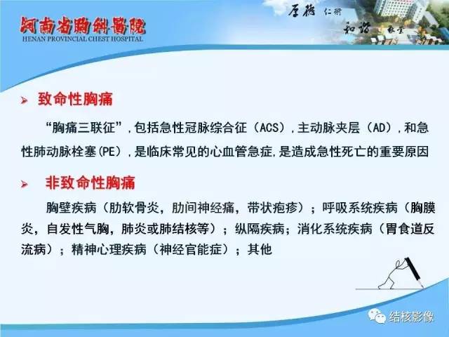 【PPT】胸痛相关疾病的影像诊断