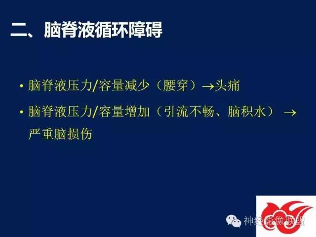 【PPT】脑脊液循环障碍