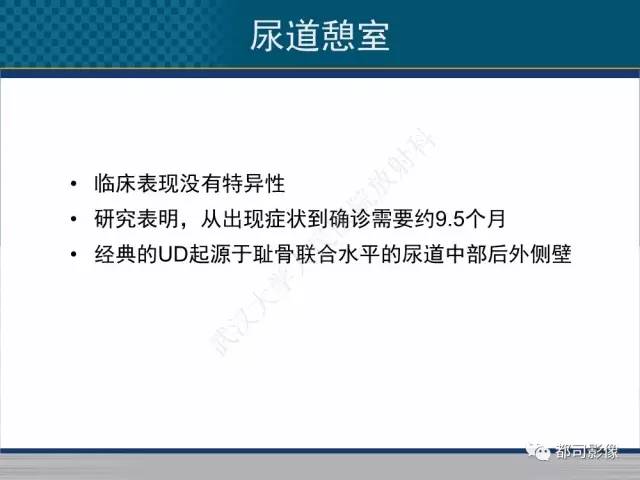 【PPT】女性尿道周围囊肿影像学鉴别诊断