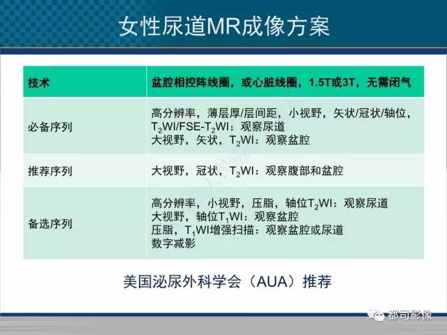 【PPT】女性尿道周围囊肿影像学鉴别诊断