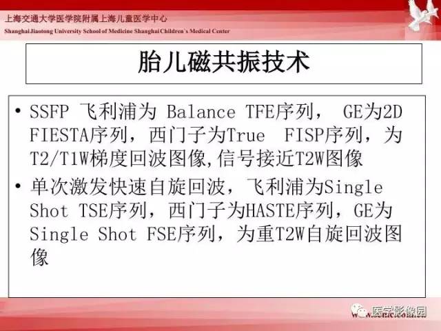 【PPT】胎儿神经系统MR检查规范与诊断思路