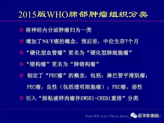 【PPT】肺癌影像诊断及进展