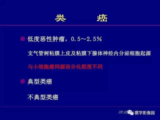 【PPT】肺癌影像诊断及进展