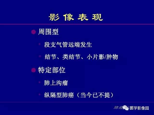 【PPT】肺癌影像诊断及进展