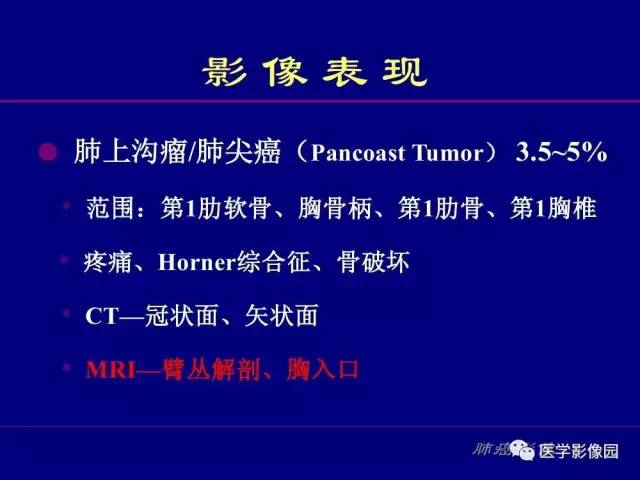 【PPT】肺癌影像诊断及进展