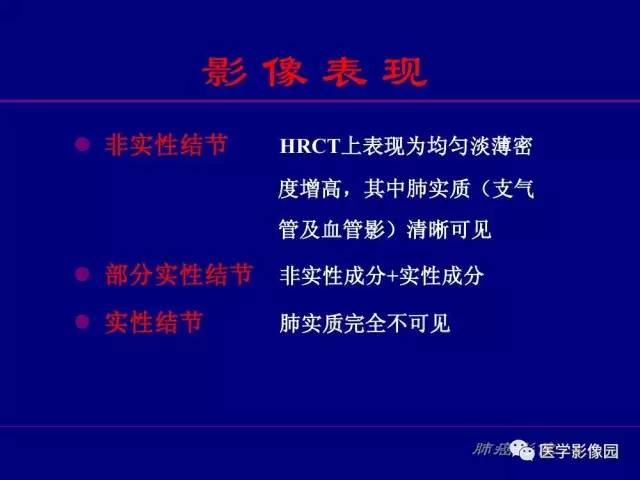 【PPT】肺癌影像诊断及进展