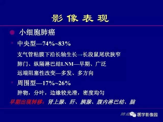 【PPT】肺癌影像诊断及进展
