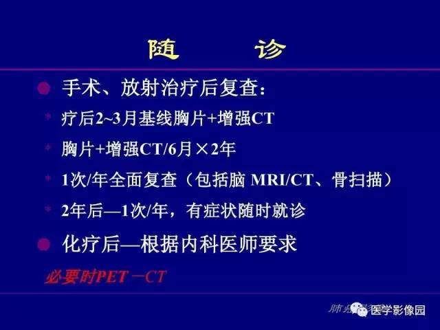 【PPT】肺癌影像诊断及进展