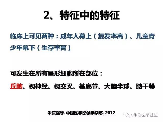 【病例】毛细胞型星形细胞瘤1例MR影像表现