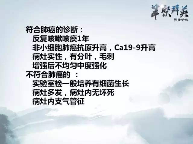 【病例】不典型肺癌1例CT影像表现