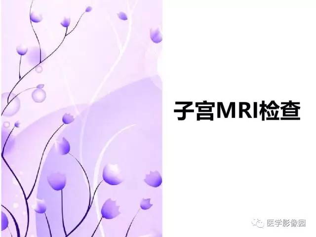 【PPT】女性盆腔肿瘤的MR成像技术与诊断思路