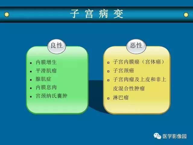 【PPT】女性盆腔肿瘤的MR成像技术与诊断思路